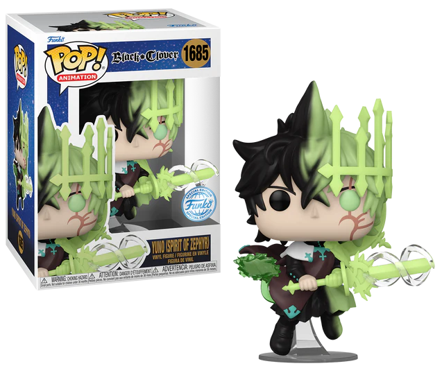 BLACK CLOVER - POP Animation N? 1685 - Yuno (Spirit of Zephyr)