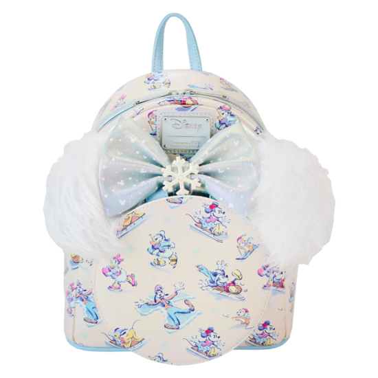 MICKEY &amp; FRIENDS - Winter Wonderland -Mini Backpack Headband LoungeFly