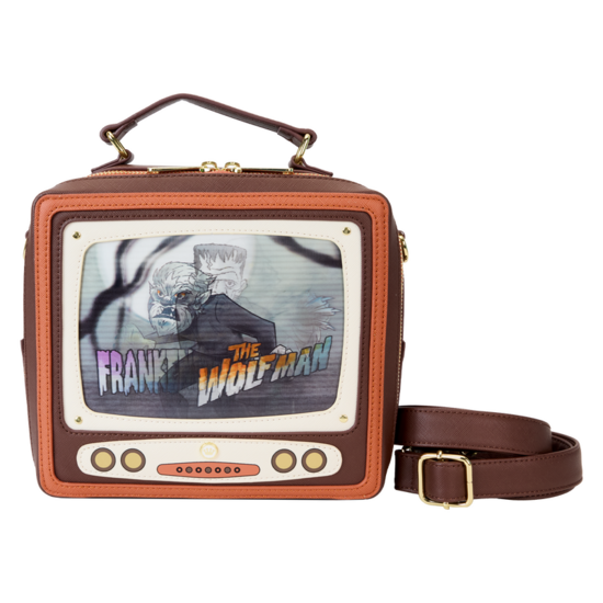 UNIVERSAL MONSTERS - Vintage TV - Crossbody bag Loungefly