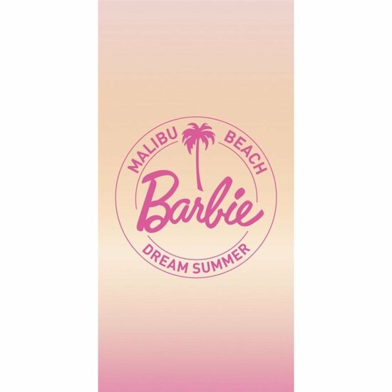 BARBIE - Malibu Beach - Beach Towel 100% Cotton - 70x140cm