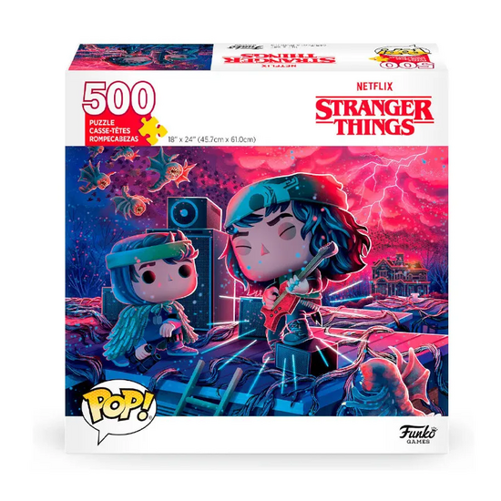STRANGER THINGS - Eddie &amp; Dustin - POP Puzzles