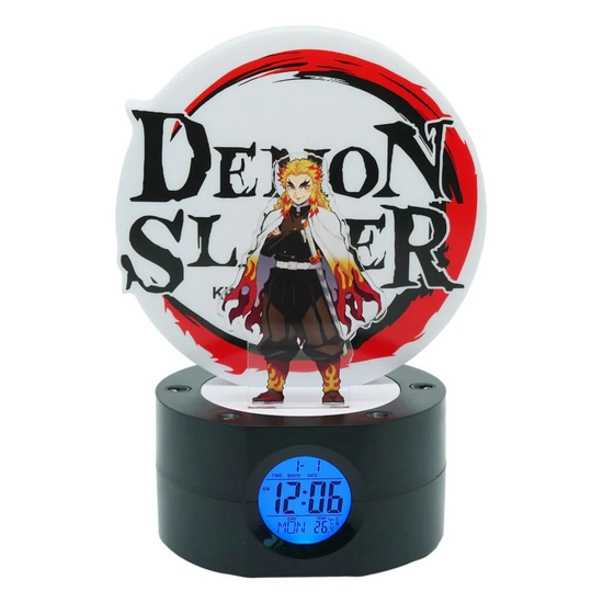 DEMON SLAYER - Rengoku - LED Light-Up Alarm Clock - 20 cm