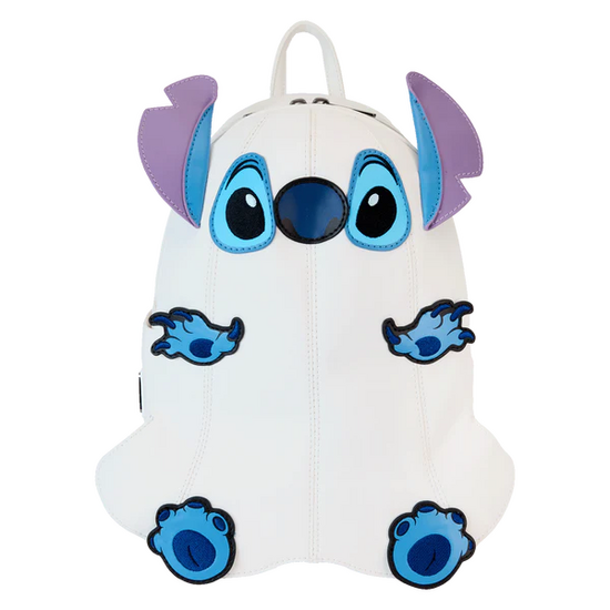 DISNEY - Stitch &quot;Ghost Cosplay&quot; - Mini Backpack LoungeFly