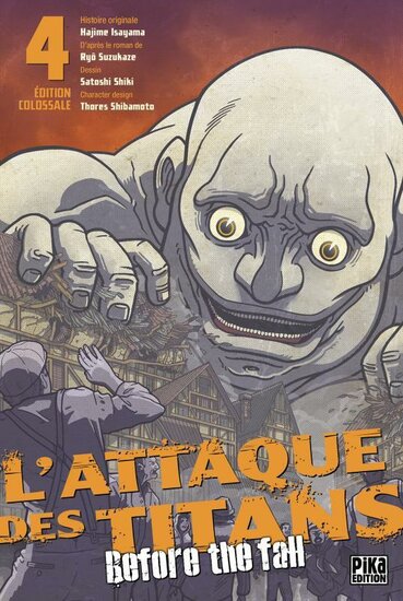 L&#039;ATTAQUE DES TITANS - Before the Fall - Edition Colossale - Tome 4