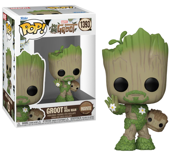 WE ARE GROOT - POP Marvel N? 1393 - Iron Man