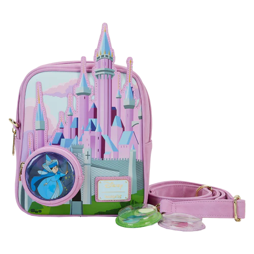 SLEEPING BEAUTY - Stained Glass Castle - Crossbody bag Loungefly