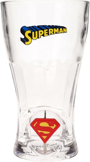 DC - Superman &quot;Rotating Logo&quot; - Glass &quot;9x17x9cm&quot;