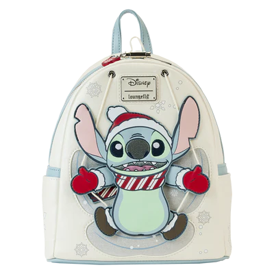 LILO &amp; STITCH - Stitch Snow Angel - Mini Backpack LoungeFly
