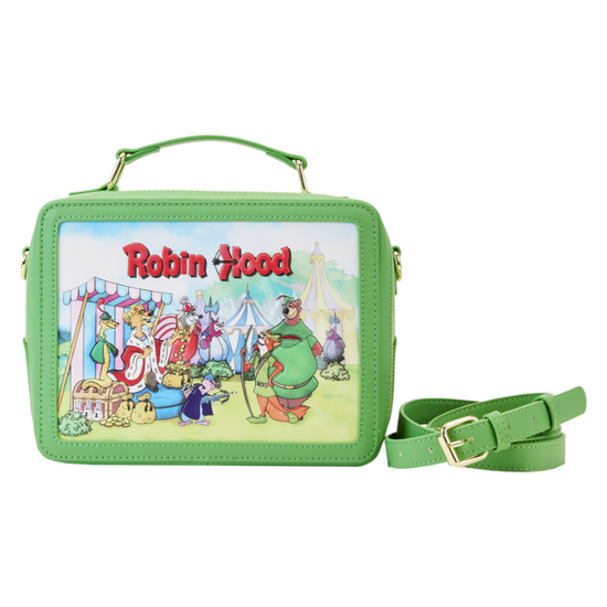 DISNEY - Robin Hood - Cross Body Bag &quot;Lunchbox&quot; LoungeFly