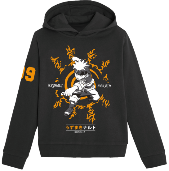 NARUTO - Naruto Uzumaki Konoha - Kid Sweat-Shirt (6 Ans)