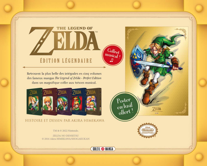 THE LEGEND OF ZELDA - INTEGRALE - COFFRET COLLECTOR