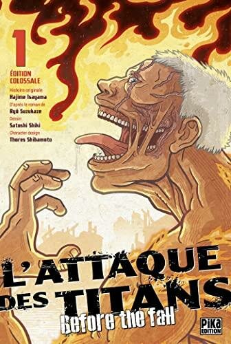 L&#039;ATTAQUE DES TITANS - Before the Fall - Edition Colossale - Tome 1