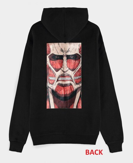 ATTACK ON TITAN - Colossus Titan - Men&#039;s Zipper Hoodie (XL)
