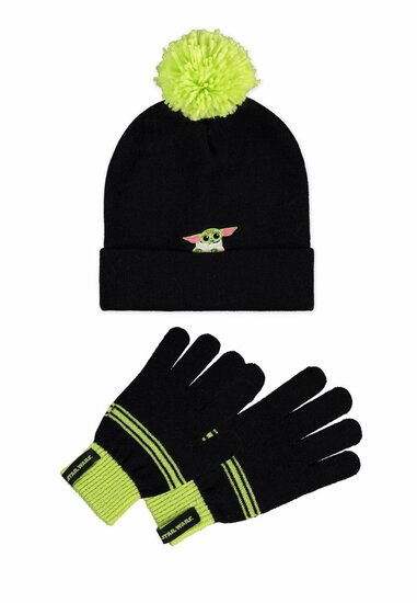 THE CHILD - Beanie &amp; Gloves Gift Set