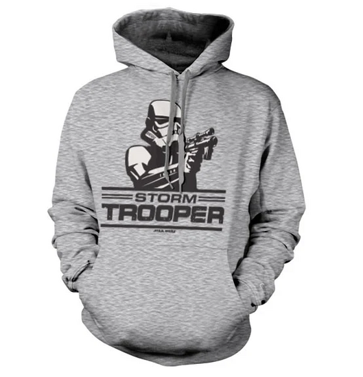 STAR WARS - Sweatshirt Aiming Stormtrooper - H.Grey (S)