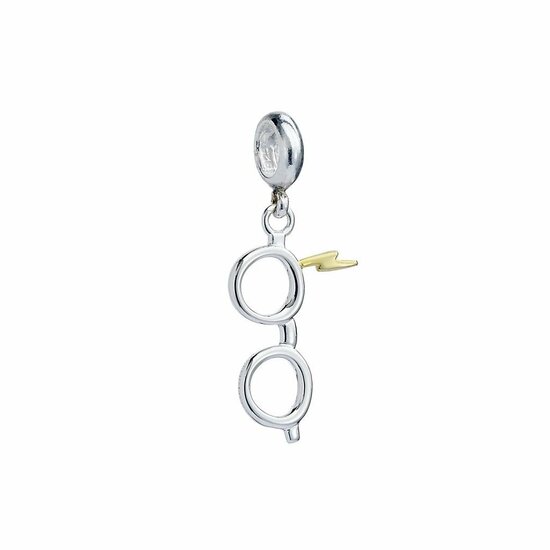 HARRY POTTER - Lightning Bolt &amp; Glasses - Slider Charm for Bracelet