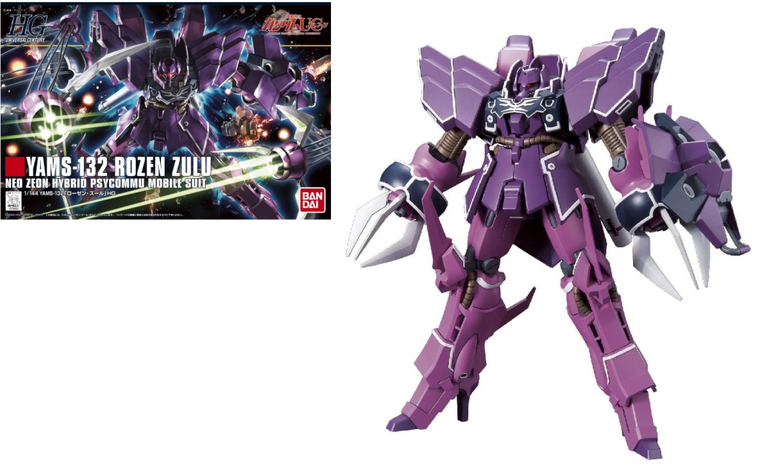 GUNDAM - 1/144 HGUC ROZEN ZULU - Model Kit