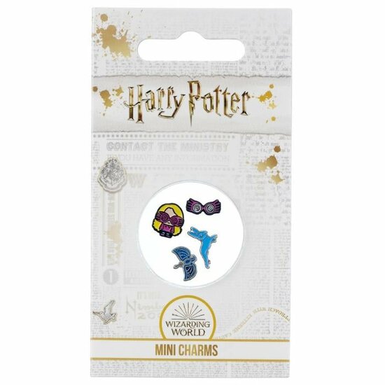 HARRY POTTER - Set of 4 Mini Charms Necklace - Luna