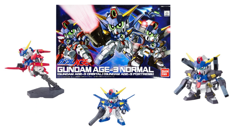 GUNDAM - SD Gundam BB Senshi Gundam Age-3 - Model Kit