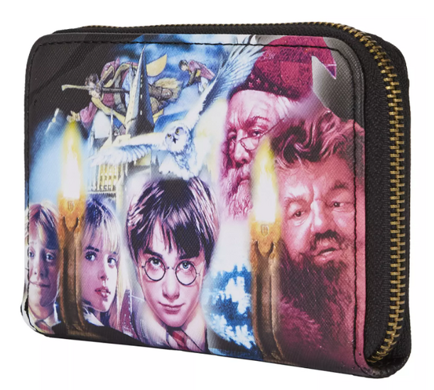 HARRY POTTER - Sorcerer Stone - Wallet LoungeFly &#039;16x10cm&#039;