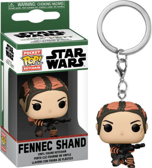 STAR WARS - Pocket Pop Keychains - Book of Boba Fett - Fennec Shand