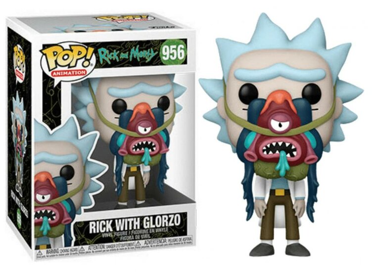 RICK &amp; MORTY - POP N? 956 - Rick w/ Glorzo