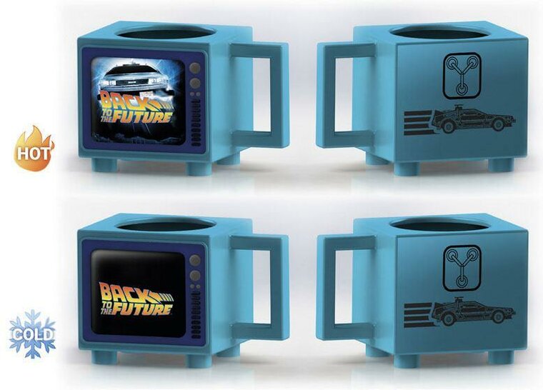 BACK TO THE FUTURE - Flux Capacitor - TV Heat Change Mug 500ml