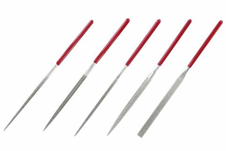 GUNDAM TOOLS - Set ?f 5 Diamond Needle Files