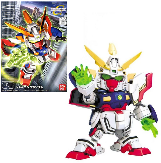 GUNDAM - SD - BB239 Shining Gundam - Model Kit - 8cm