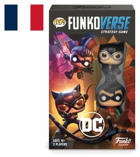 DC COMICS - Funkoverse 101 2-Pack - Expandalone Catwoman &#039;FRENCH&#039;
