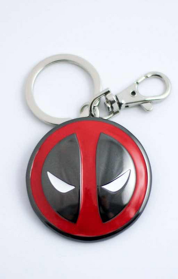 MARVEL - 3D Metal Keychain Blister Box - Deadpool Logo