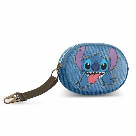 STITCH - Denim - &#039;Pill&#039; Coin Purse - &#039;12x9x2cm&#039;