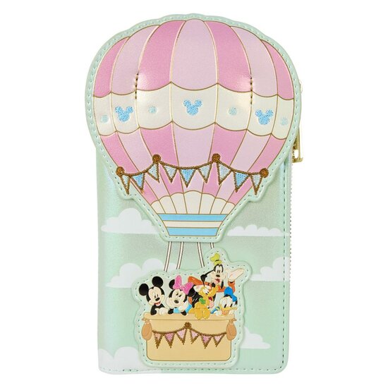 DISNEY - Mickey &quot;Hot air balloon&quot; - Wallet LoungeFly