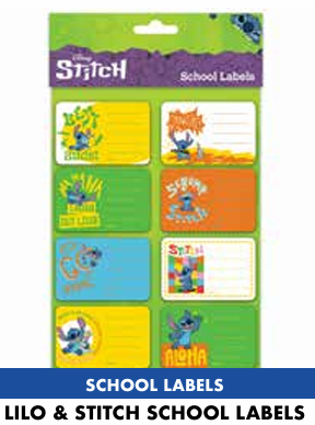 LILO &amp; STITCH - School Labels