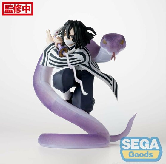 DEMON SLAYER - Obanai Iguro - Statue Xross Link Anime 14cm