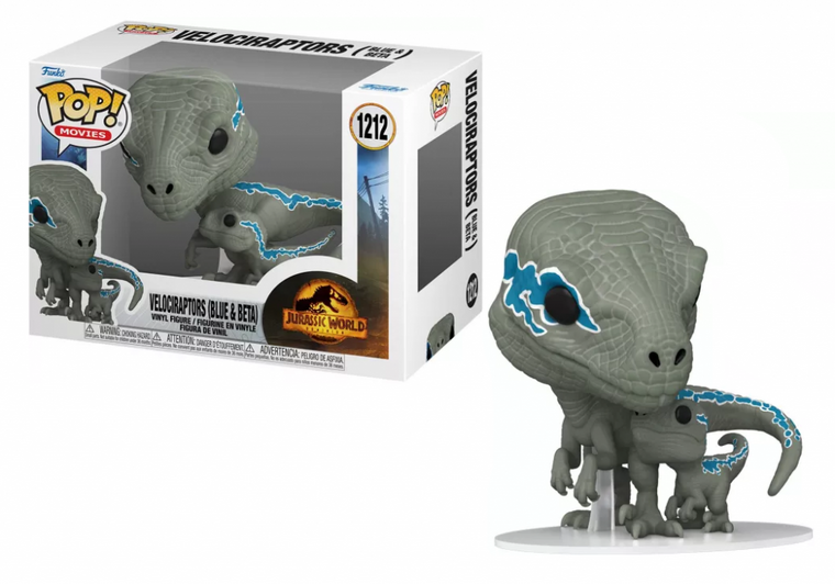 JURASSIC WORLD DOMINION - POP N? 1212 - Blue &amp; Beta