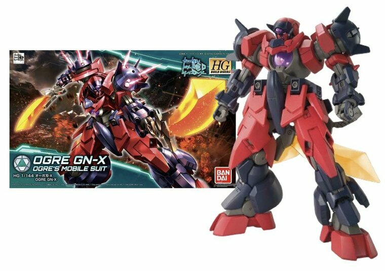 GUNDAM - HG 1/144 Ogre GN-X - Model Kit - 13cm