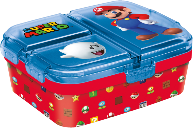 SUPER MARIO - Mario &amp; Boo - Lunch Box multi compartment