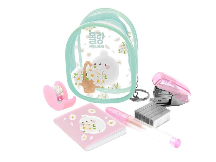 MOLANG - Blossom - Mini Stationery Set - 5pc