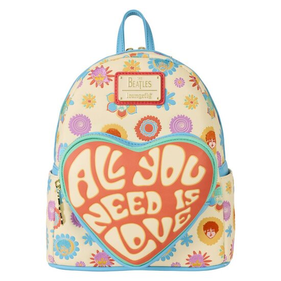 BEATLES - All You Needs Is Love - Mini Backpack LoungeFly