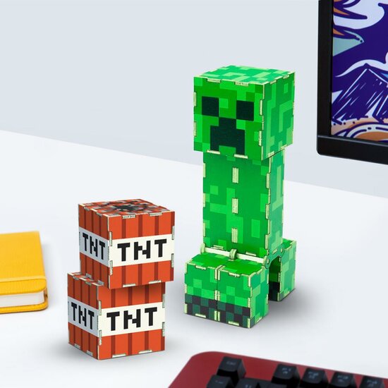 MINECRAFT - Creeper &amp; TNT - Construction Kit