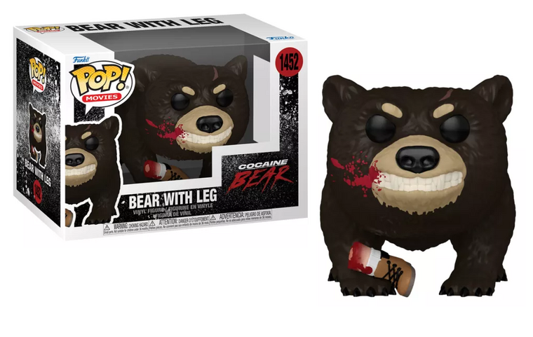 COCAINE BEAR - POP Movies N? 1452 - Bear with Leg