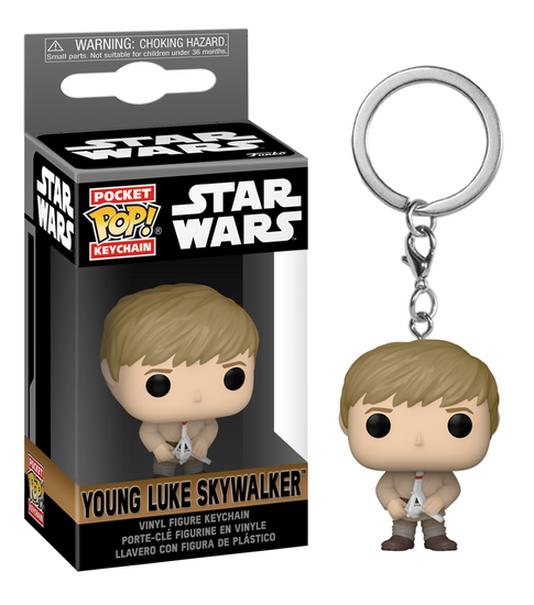 STAR WARS OBI-WAN KENOBI -Pocket Pop Keychains -Luke Skywalker &quot;Young&quot;