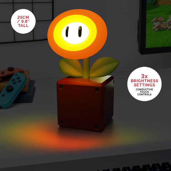 SUPER MARIO - Fire Flower - D?corative Light 27cm