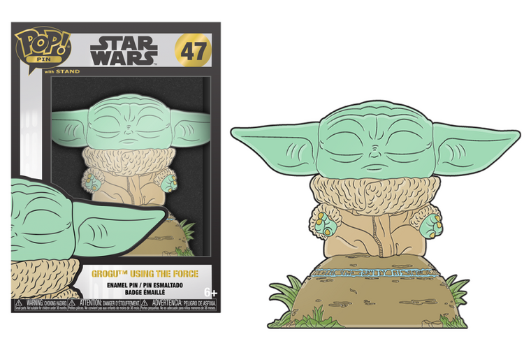 STAR WARS - Pop Large Enamel Pin N? 47 - Grogu