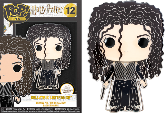 HARRY POTTER - Pop Large Enamel Pin N? 12 - Bellatrix Lestrange