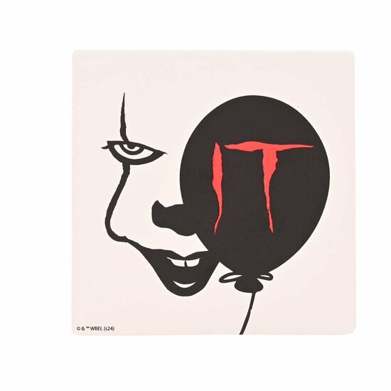 IT - Pennywise &amp; Balloon - Ceramic Square Coaster