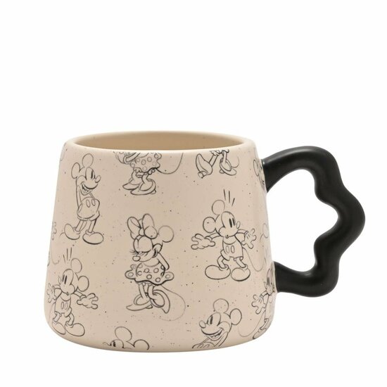 MICKEY &amp; MINNIE - Shapes - Black&amp;White - 3D Mug