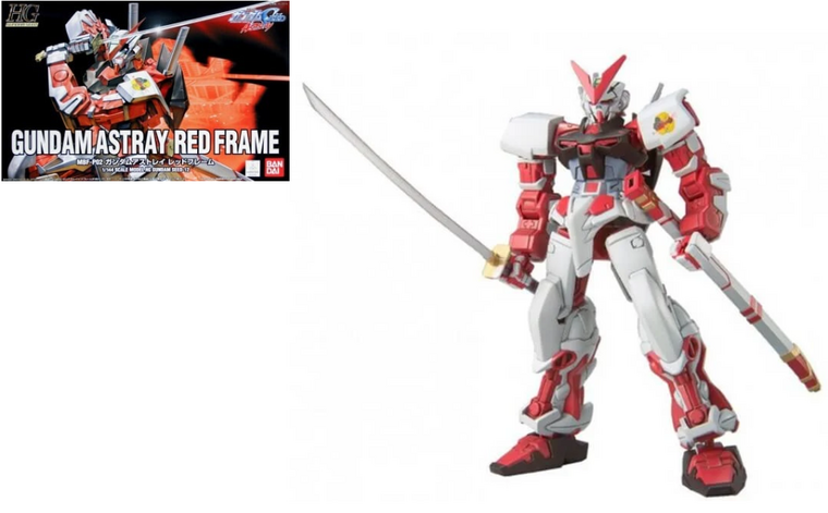 GUNDAM - HG 1/144 Gundam Astray Red Frame MBF-P02 - Model Kit