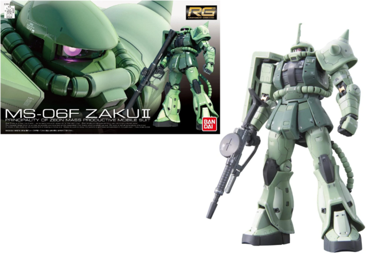 GUNDAM - RG 1/144 MS-06F Zaku II - Model Kit 13cm